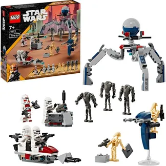 75372 Star Wars Clone Trooper & Battle Droid Battle Pack, Konstruktionsspielzeug 75372 Star Wars Clone Trooper & Battle Droid Battle Pack, Konstruktionsspielzeug