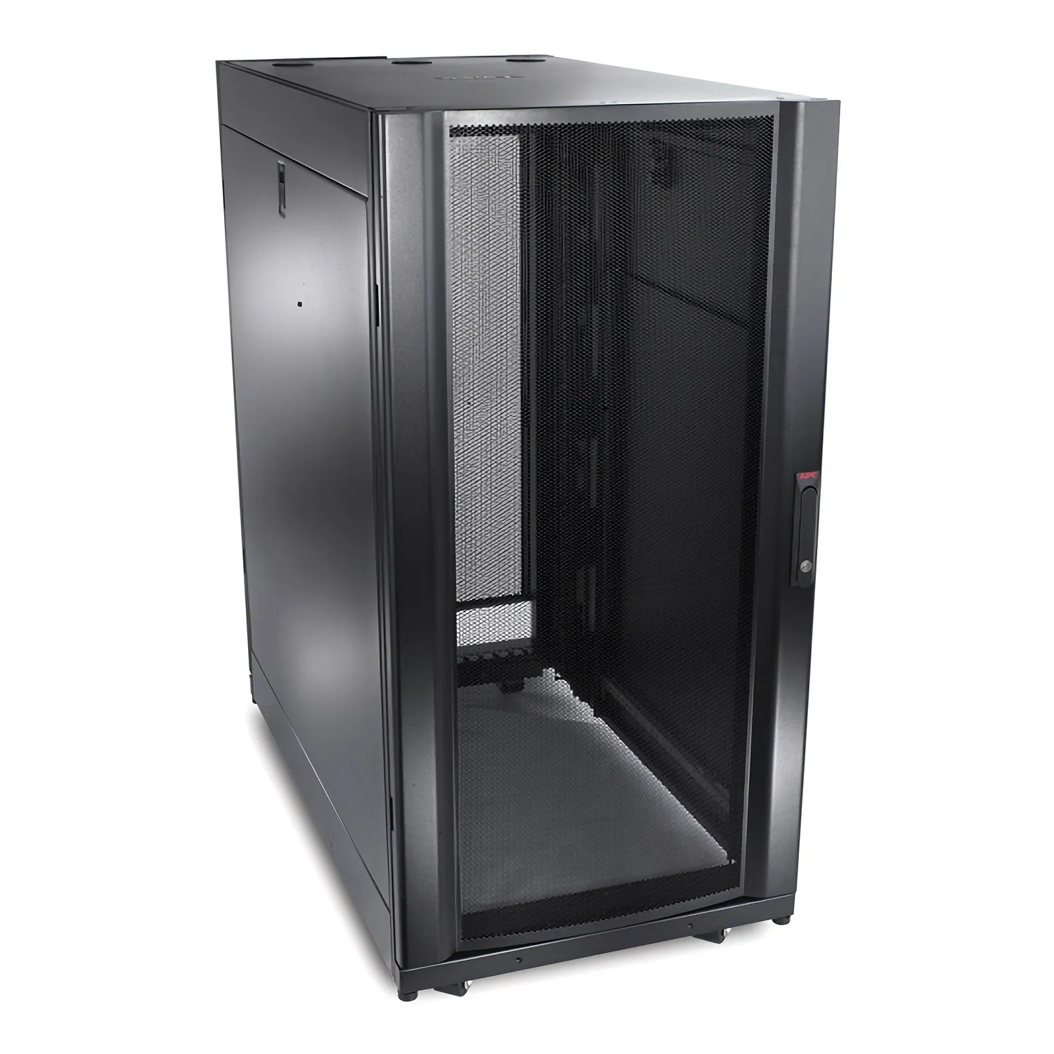 APC NetShelter SX, 24 HE Server Rack-Gehäuse, 600 mm x 1070 mm, mit schwarzen Seitenteilen – Bild 4