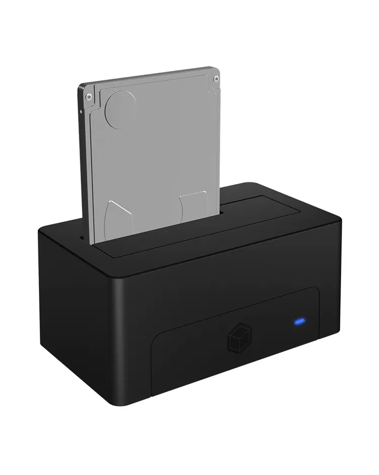 ICY BOX IB-1121-U3, DockingStation für 1x 2.5"/3.5" SATA I/II/III, USB 3.2 Gen 1, Netzteil, schwarz – Bild 7