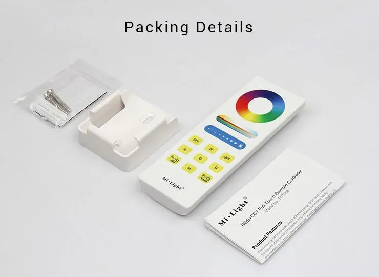 MiBoxer FUT006 LED Fernbedienung single color 4 Zonen – Bild 4