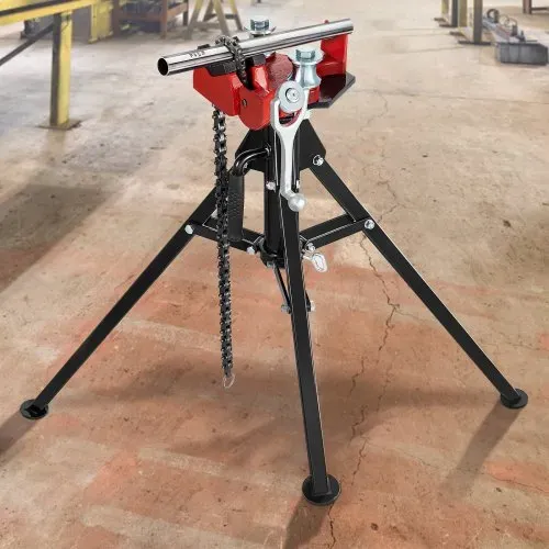 VEVOR Modell TP-425 Transportabler Kettenschraubstock Rohrschraubstock Kettenrohrschraubstock aus Stahl, Dreifuß-Arbeitsgerät 3,2-127mm, für Mechaniker Elektriker Sanitärhandwerker – Bild 7