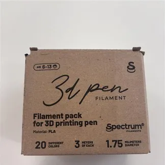 Spectrum 3D Filament für 3D Stifte 20 Farben á 3m Spectrum 3D Filament für 3D Stifte 20 Farben á 3m