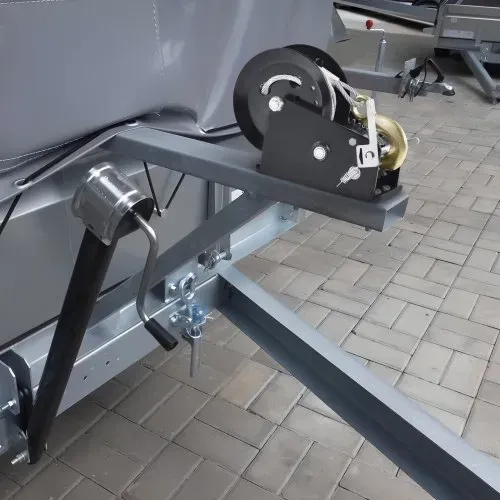 VEVOR Seilwinde 1587,5kg Handseilwinde 260x147x182mm Bootswinde 2-Wege-Ratsche/2-Gang Handwinde mit ca. 10m Kabel Gurtwinde mit ergonomischen Griff Handseilzug Winde für Fahrzeuge und Boote – Bild 7