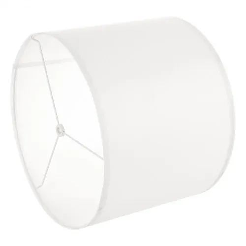 VEVOR Lampenschirm Trommel 33 x 33 x 25 cm (oben x unter x hoch), 1 Stk. mittelgroßer Ersatzschirm aus Leinen + PVC, Lampenschirm für Tischlampen Stehlampen Pendelleuchten (cremeweißes Leinen) – Bild 10