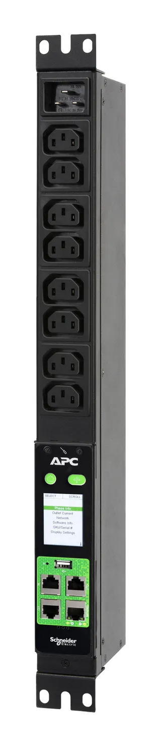 APC Easy PDU Metered 1 HE 16A 230V (8)C13 APC Easy PDU Metered 1 HE 16A 230V (8)C13