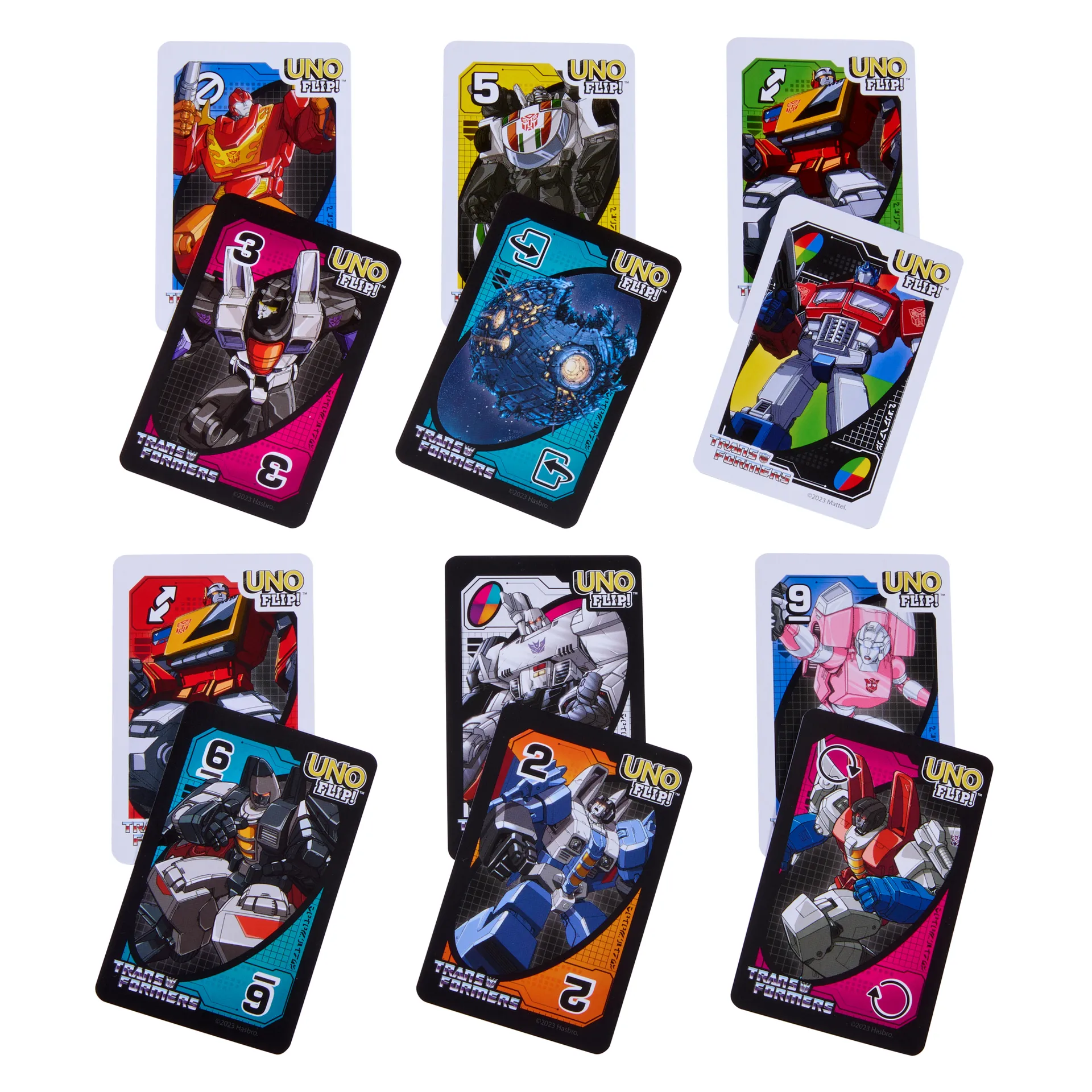 Games UNO Flip Transformers Kartenspiel für Kinder und Familienabende – Bild 4