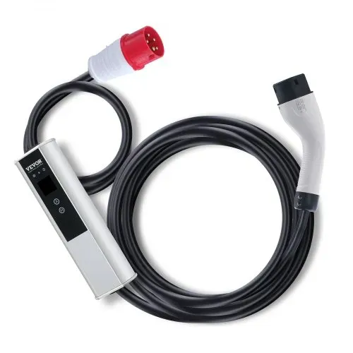 VEVOR Typ2 EV Ladekabel 16A 3,68kW(einphasig)/11kW(dreiphasig) Elektroauto Ladegerät IP66 Wallbox 7,5m Kabel Ladekabel 4 Stufen der Stromanpassung (16A/13A/10A/8A) Ladegerät CEE 16-Stecker – Bild 9