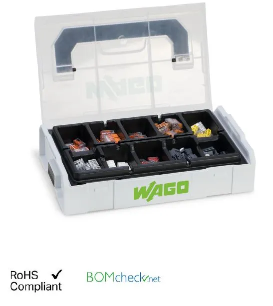 Wago Verbindungsklemmen Set L-BOXX® Mini Serien 221, 2273, 773, 224, 243 Wago Verbindungsklemmen Set L-BOXX® Mini Serien 221, 2273, 773, 224, 243