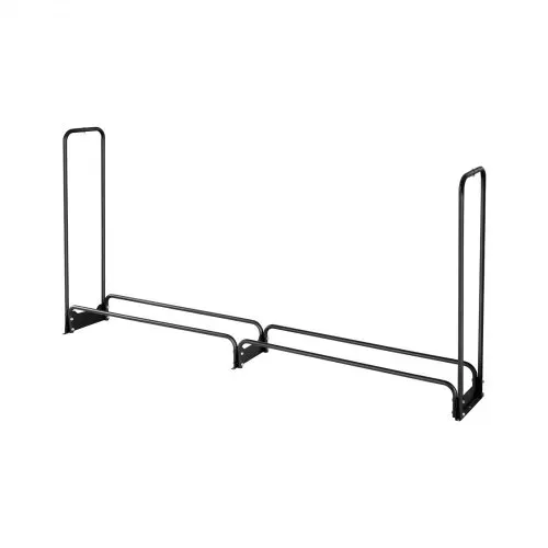 VEVOR Metall Kaminholzregal, 257x36x117 cm Brennholzregal, Kaminholzunterstand aus Metall, max. Tragkraft 300 kg, Feuerholzregal, Kaminholzlager, Stapelhilfe für Veranden, Terrassen, Gärten – Bild 9