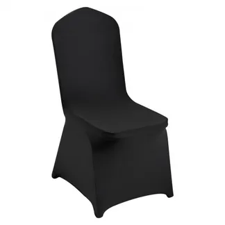 VEVOR Stuhlhussen aus Elastischem Spandex für Klappstühle, Universell Passender Stuhlbezug, Abnehmbare & Waschbare Schonbezüge, für Hochzeiten, Feiertage, Partys, Feiern, Essen (50 Stück, Schwarz) VEVOR Stuhlhussen aus Elastischem Spandex für Klappstühle, Universell Passender Stuhlbezug, Abnehmbare & Waschbare Schonbezüge, für Hochzeiten, Feiertage, Partys, Feiern, Essen (50 Stück, Schwarz)