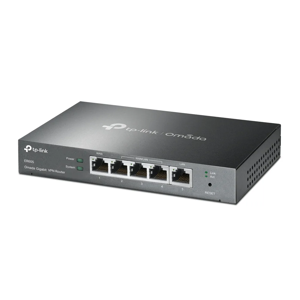 TP-Link - ER605 - SafeStream™ Gigabit Multi-WAN VPN Router PORT: 1× G – Bild 5