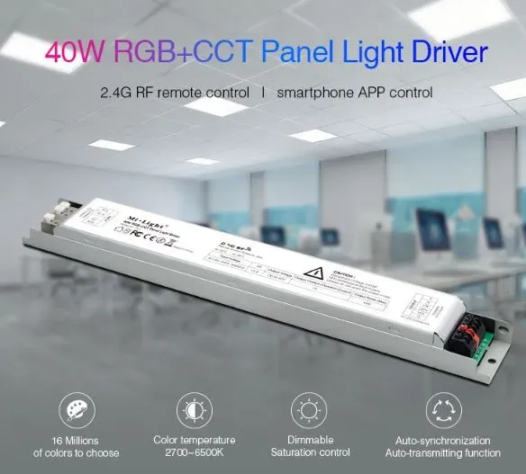 MiBoxer PL5 LED Panel Driver 40W RGB+CCT Konstantstrom 1A 30-40V MiBoxer PL5 LED Panel Driver 40W RGB+CCT Konstantstrom 1A 30-40V