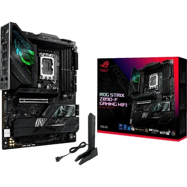 ASUS ROG STRIX Z890-F GAMING WIFI Intel Z890 LGA 1851 (Socket V1) ATX ASUS ROG STRIX Z890-F GAMING WIFI Intel Z890 LGA 1851 (Socket V1) ATX