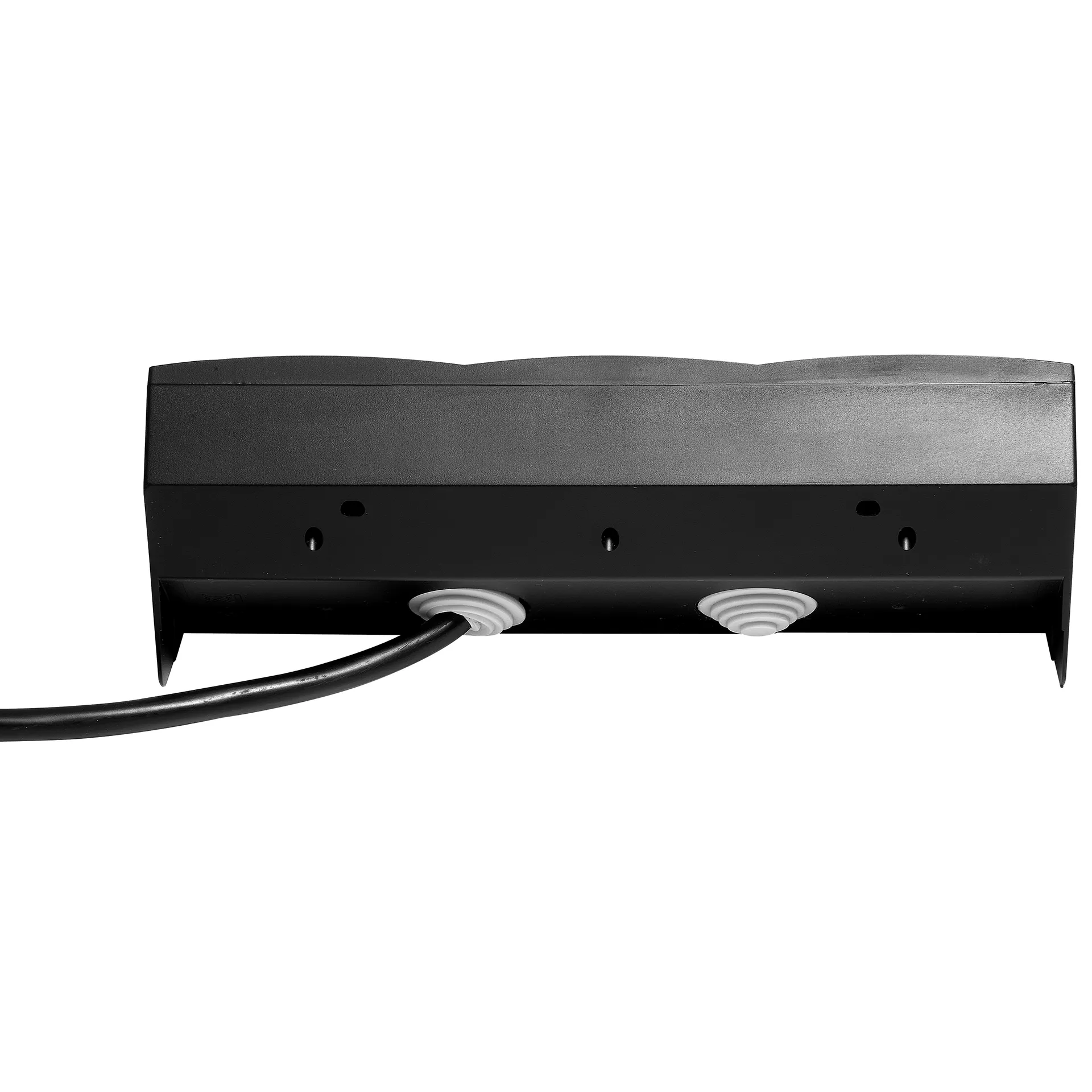 Steckdosenblock McPower ''Flair'' 250V~/16A, schwarz, 3-fach, 2m Kabel+ Stecker – Bild 4