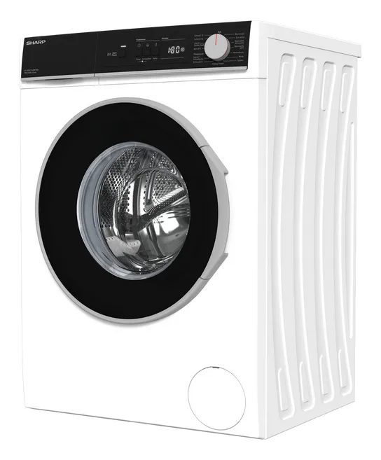 Sharp ES-NFA714BW1NA-DE Waschmaschine Frontlader 7 kg 1400 RPM Weiß – Bild 4