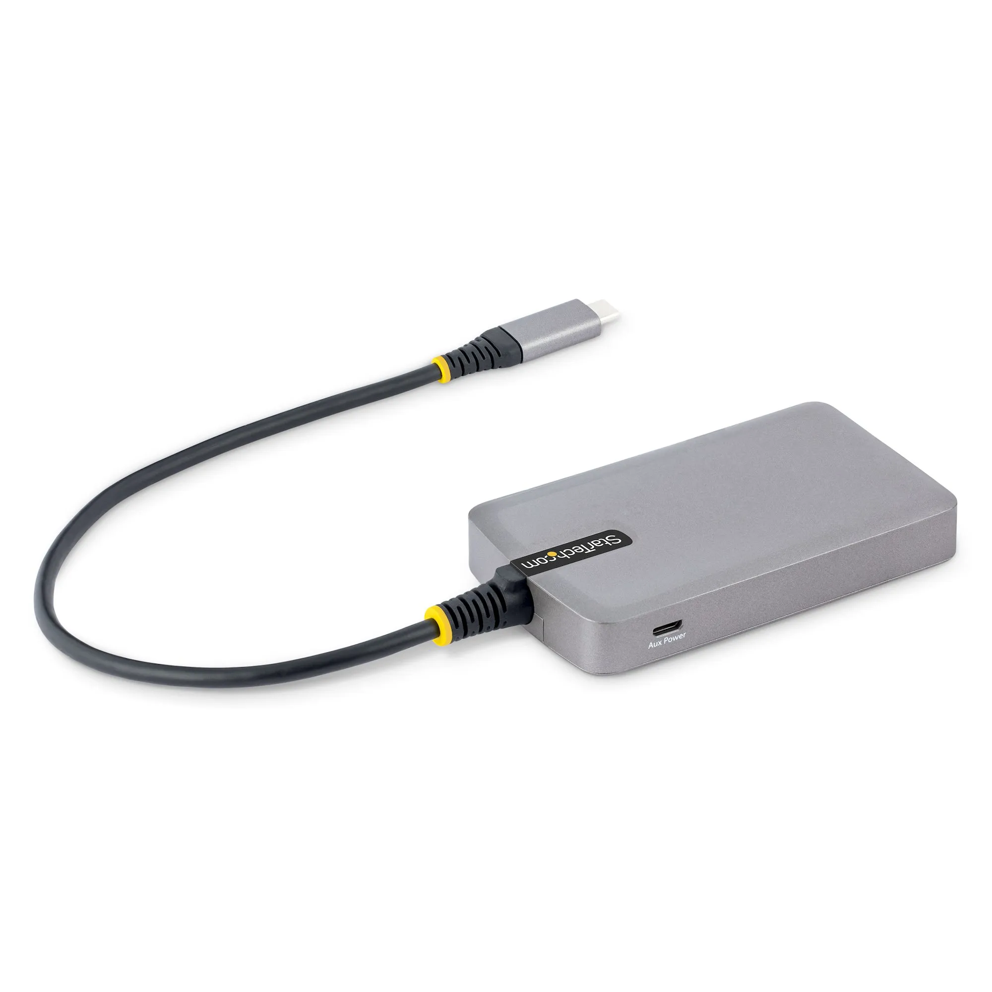StarTech.com 4 Port USB C Hub - USB C auf 4x USB-A 5Gbit/s Hub mit Optionalem Zusatzstromanschluss - USB C auf USB Verteiler - Desktop USB3.0 Hub - 30cm Kabel - Mini USB C Hub – Bild 2