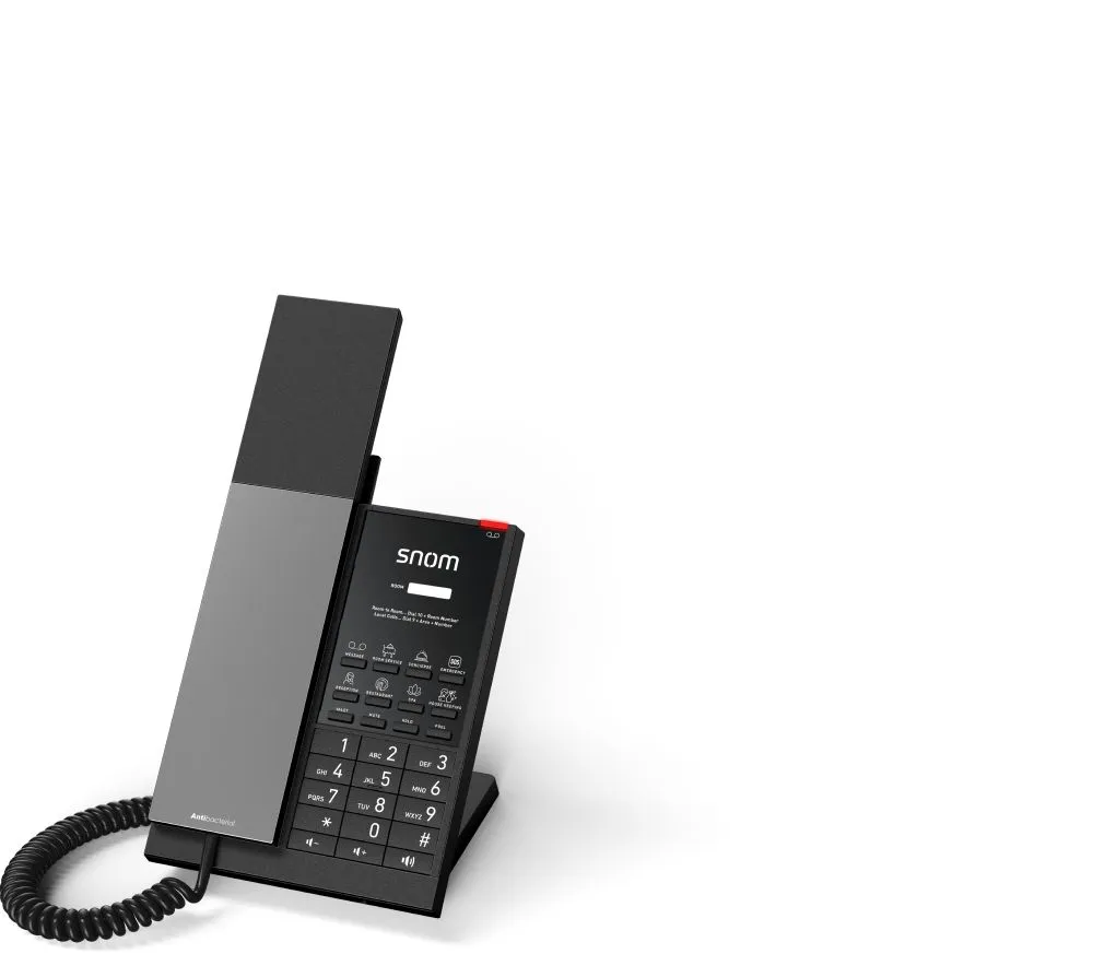 SNOM HD350W Hoteltelefon – Bild 2