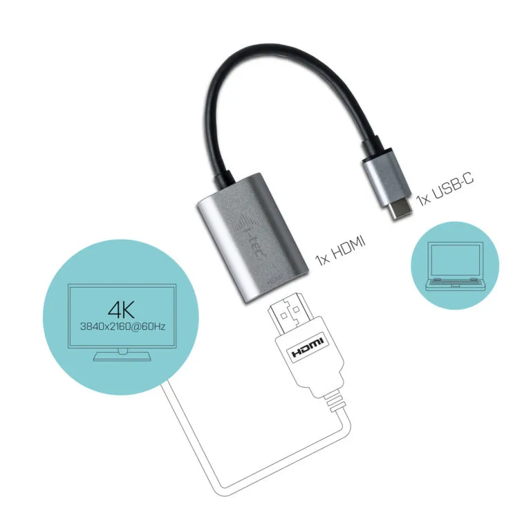 i-tec Metal USB-C HDMI Adapter 4K/60Hz – Bild 4