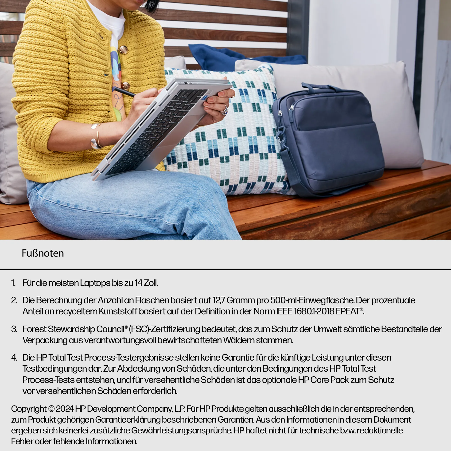 HP Everyday 14 Zoll Laptop-Tasche – Bild 4