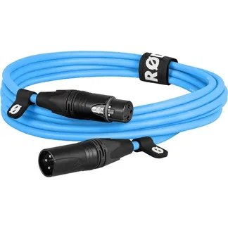 Premium XLR-Kabel XLR3M-B blue Premium XLR-Kabel XLR3M-B blue