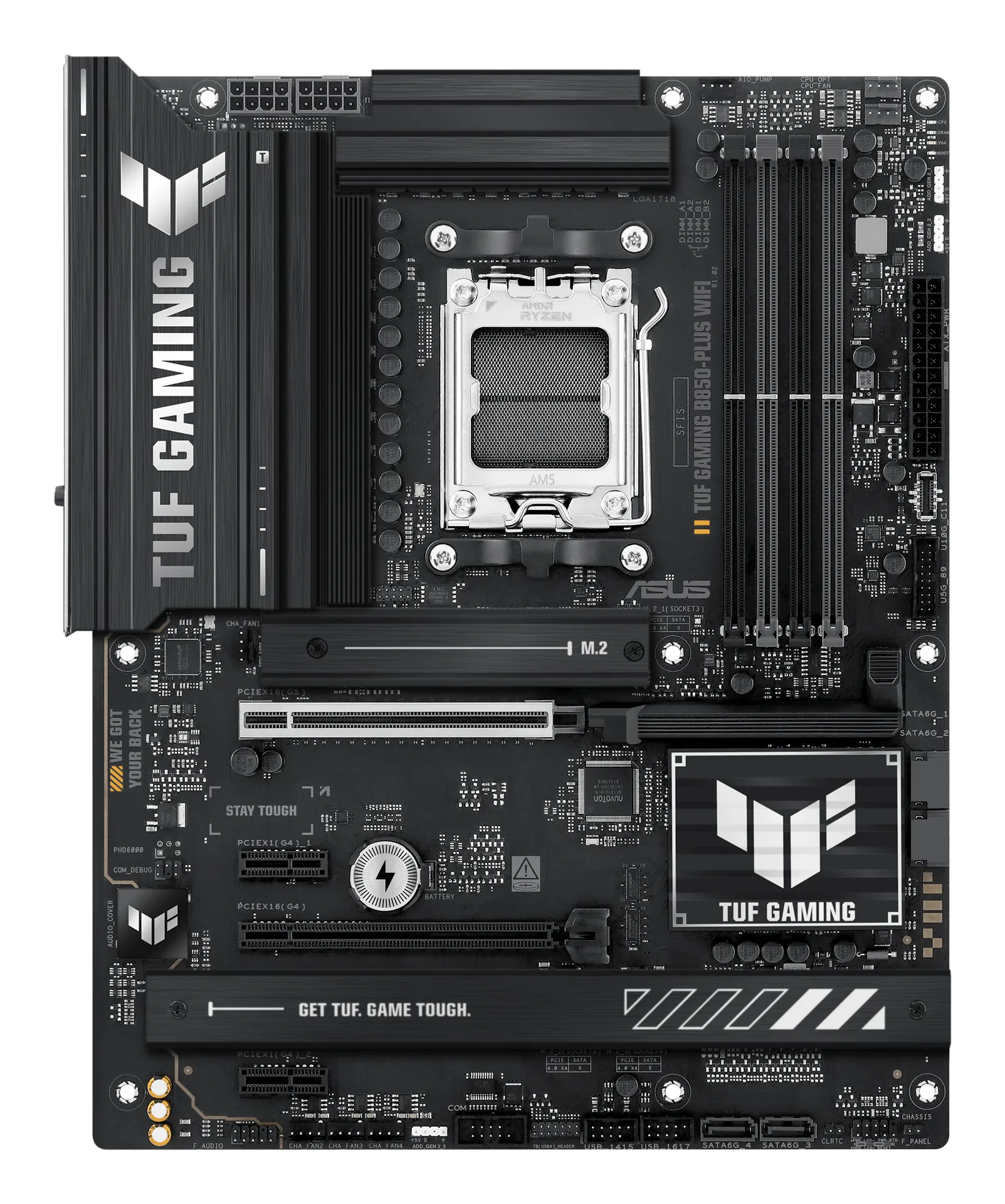 ASUS TUF GAMING B850-PLUS WIFI AMD B850 Sockel AM5 ATX – Bild 3