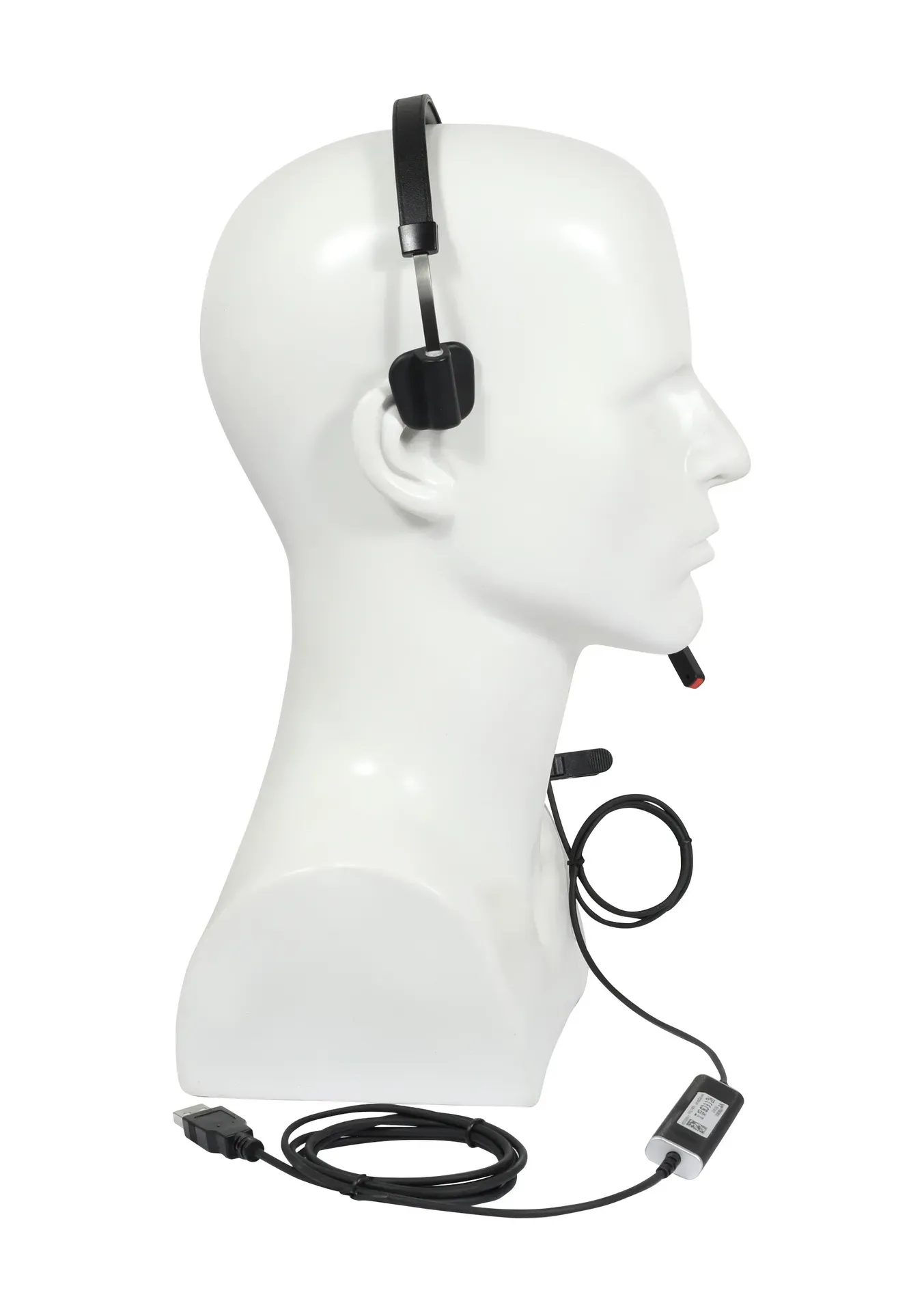 Plusonic wired Headset X140 monoaural – Bild 4
