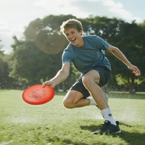 VEVOR Disgolf Set Disc Golf Scheiben (6 + 1 Stk.) für Anfänger, Starter-Set mit Putter, Mid-Range, Driver, inklusive Mini-Marker, tragbarer Rucksack, für Garten Rasen Strand und Park im Freien、 – Bild 7