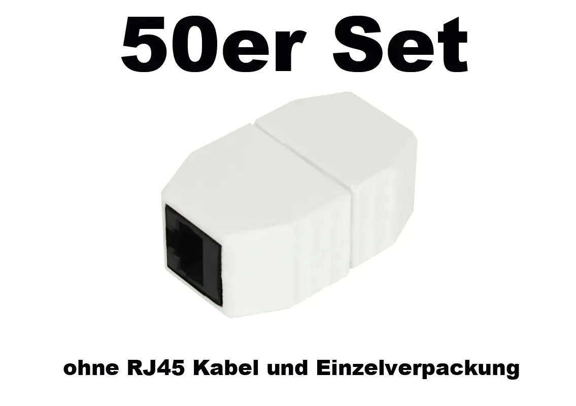 TP-TP Kupplung,CAT6A,Buchse,1:1 ,8-pol., RJ45, magnetische Sicherungskupplung 50er Bulk Set, Abwurfbuchse, PoE fähig, bis zu 10GBit – ALL-RJ45-Magnet-50erBulk TP-TP Kupplung,CAT6A,Buchse,1:1 ,8-pol., RJ45, magnetische Sicherungskupplung 50er Bulk Set, Abwurfbuchse, PoE fähig, bis zu 10GBit – ALL-RJ45-Magnet-50erBulk