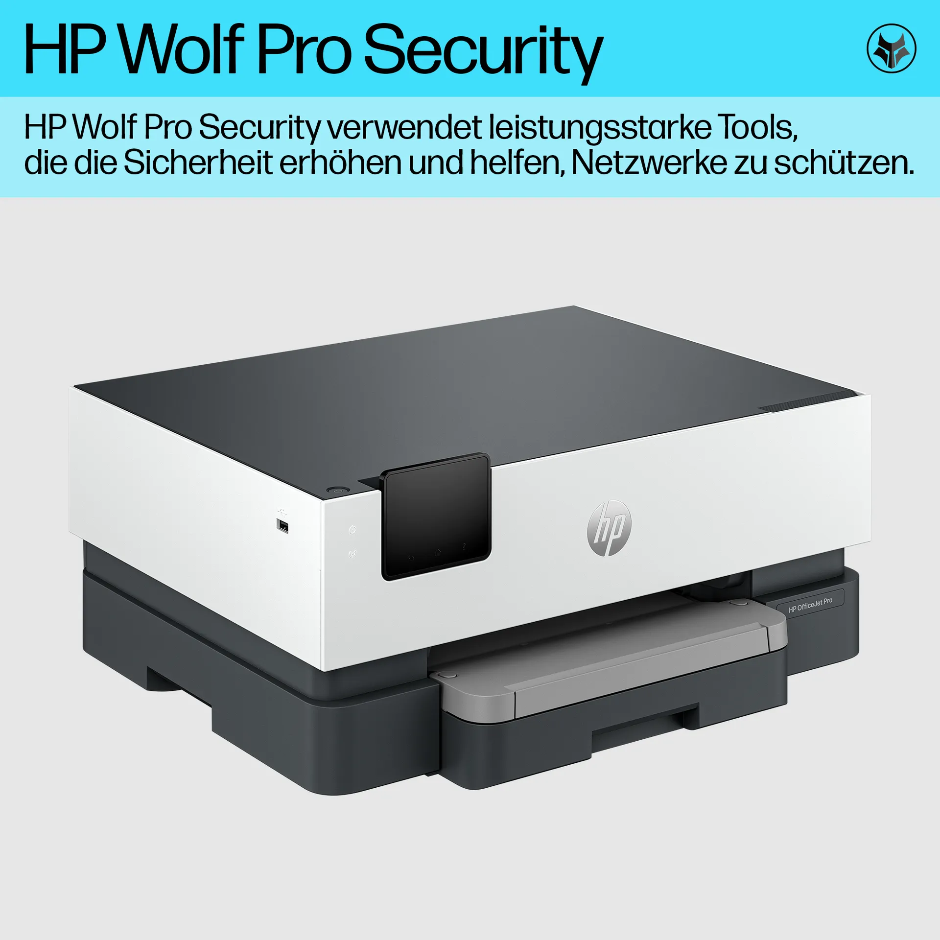 HP OfficeJet Pro 9110b Wireless Farbe Drucker, Beidseitiger Druck – Bild 7