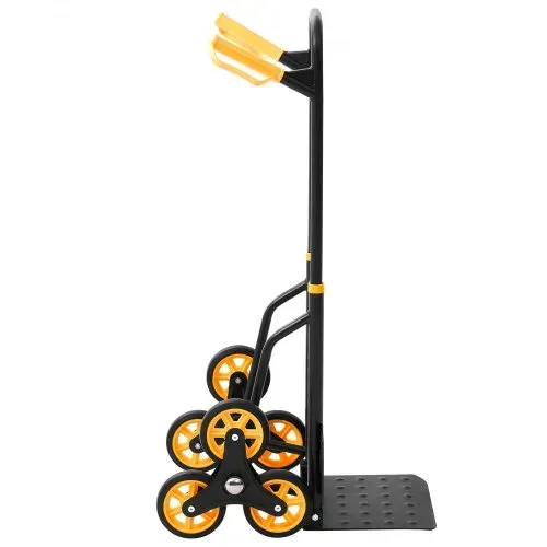 VEVOR Treppensackkarre klappbar, Sackkarre 150 kg Tragkraft, Treppensteiger mit 6 Rädern & 2 Spanngurten, Transportkarre, Treppenkarre, Stapelkarre, ideal für Haushalt, Einkauf & Lager – Bild 10