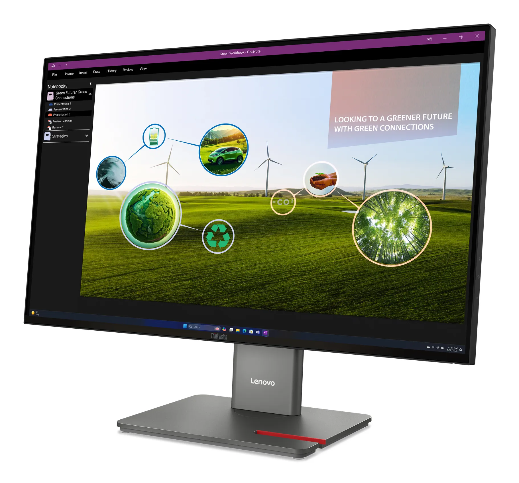 Lenovo ThinkVision P27Q-40 Monitor – Bild 2