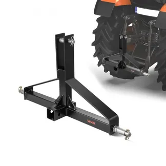 VEVOR 3-Punkt-Anhängerkupplung 660x165x450mm, Dreipunktaufnahme für Traktor der Kategorie 1360kg Kapazität, Anhängerkupplungsadapter, kompatibel mit Kubota, Mahindra, Ford, Yanmar, John Deere VEVOR 3-Punkt-Anhängerkupplung 660x165x450mm, Dreipunktaufnahme für Traktor der Kategorie 1360kg Kapazität, Anhängerkupplungsadapter, kompatibel mit Kubota, Mahindra, Ford, Yanmar, John Deere