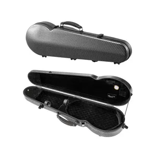 VEVOR 4/4 Violinenkoffer in voller Größe, eingebautes Hygrometer, Geigenkoffer, Geigenkasten mit weichem Futter, zwei Schultergurten, kratzfest, dreieckige Form, für Violine, schwarz VEVOR 4/4 Violinenkoffer in voller Größe, eingebautes Hygrometer, Geigenkoffer, Geigenkasten mit weichem Futter, zwei Schultergurten, kratzfest, dreieckige Form, für Violine, schwarz