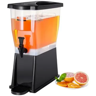 VEVOR Getränkespender, 11 L Wasserspender Getränkespender für Partys, Saftspender aus Kunststoff mit Standhahndeckel, Eistee-Limonadensaft-Wasserspender, für Restaurants, Hotels, Partys usw. VEVOR Getränkespender, 11 L Wasserspender Getränkespender für Partys, Saftspender aus Kunststoff mit Standhahndeckel, Eistee-Limonadensaft-Wasserspender, für Restaurants, Hotels, Partys usw.