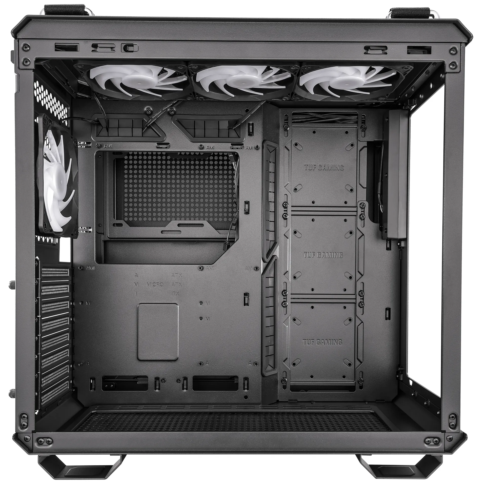 ASUS TUF Gaming GT502 PLUS Midi Tower Schwarz – Bild 2