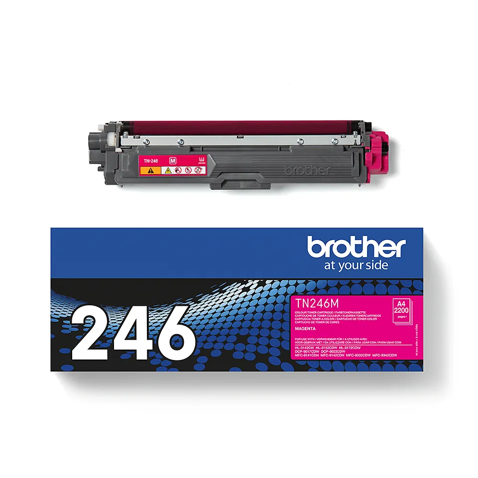 Brother TN-246M Tonerkartusche 1 Stück(e) Original Magenta – Bild 3