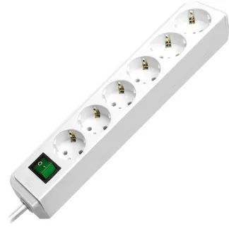 Eco-Line Steckdosenleiste 6-fach Eco-Line Steckdosenleiste 6-fach