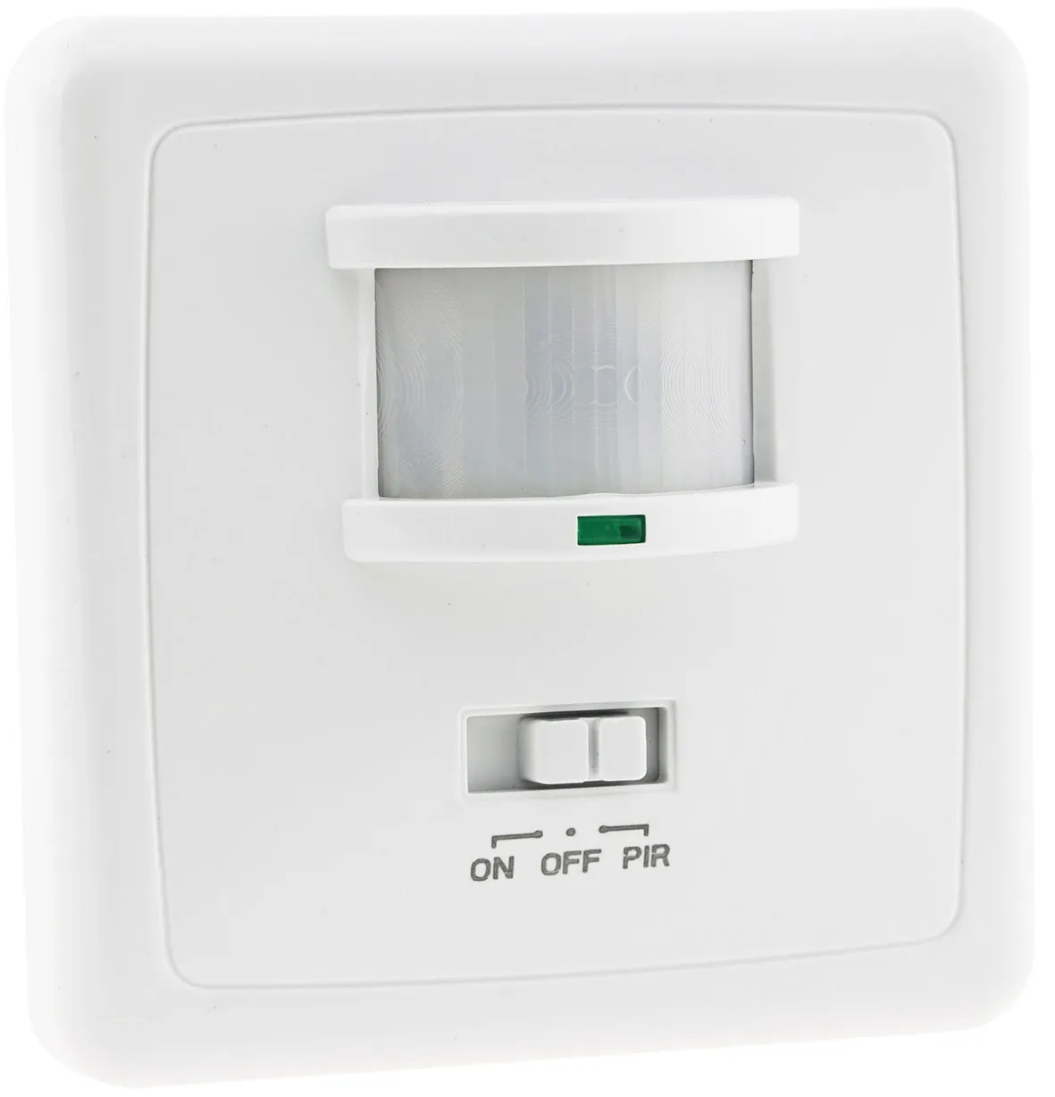 Unterputz PIR-Bewegungsmelder 160° LED geeignet, 3-Draht Technik, weiß Unterputz PIR-Bewegungsmelder 160° LED geeignet, 3-Draht Technik, weiß