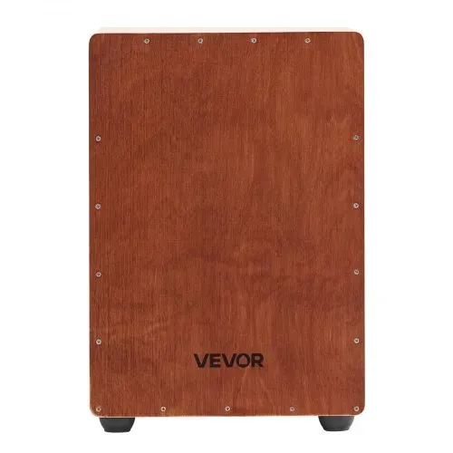 VEVOR Cajon, Kistentrommel, mit internen Snare-Drähten, leichte Drum-Box aus Holz, tragbares Trommel-Musikinstrument mit Silikonfüßen, abgerundeten Kanten, für Anfänger & Profis, 305x305x430 mm – Bild 9