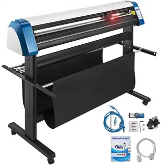 VEVOR 135 cm Halbautomatischer Konturen-Vinyl-Schneideplotter Manuelle Positionierung VEVOR 135 cm Halbautomatischer Konturen-Vinyl-Schneideplotter Manuelle Positionierung