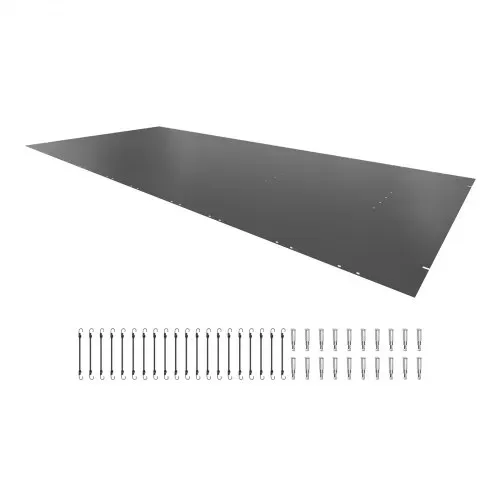 VEVOR Pool Abdeckplane Rechteckig 4 x 7 m Schwimmbadabdeckung PVC Holzkohle Poolabdeckung wasserdicht Poolüberdachung Winterabdeckplane Schmutzabweisende Abdeckplane für Pool Rechteck Poolplane – Bild 8