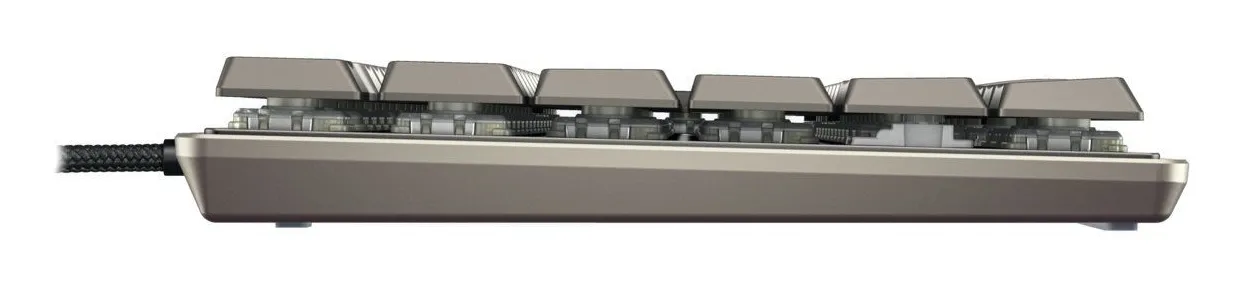 CHERRY KC 500 MX LP Tastatur Heimbüro USB QWERTZ Deutsch Grau – Bild 4