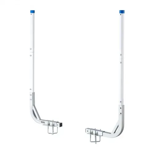 VEVOR Bootsanhängerführung 775 mm / 1205 mm, 0-10 cm Einstellbare Breite, Anhängerführung aus Hochfestem Stahl mit PVC-Rohren, Passend für Skiboote Kompakte Fischerboote Kleine Segelboote – Bild 10