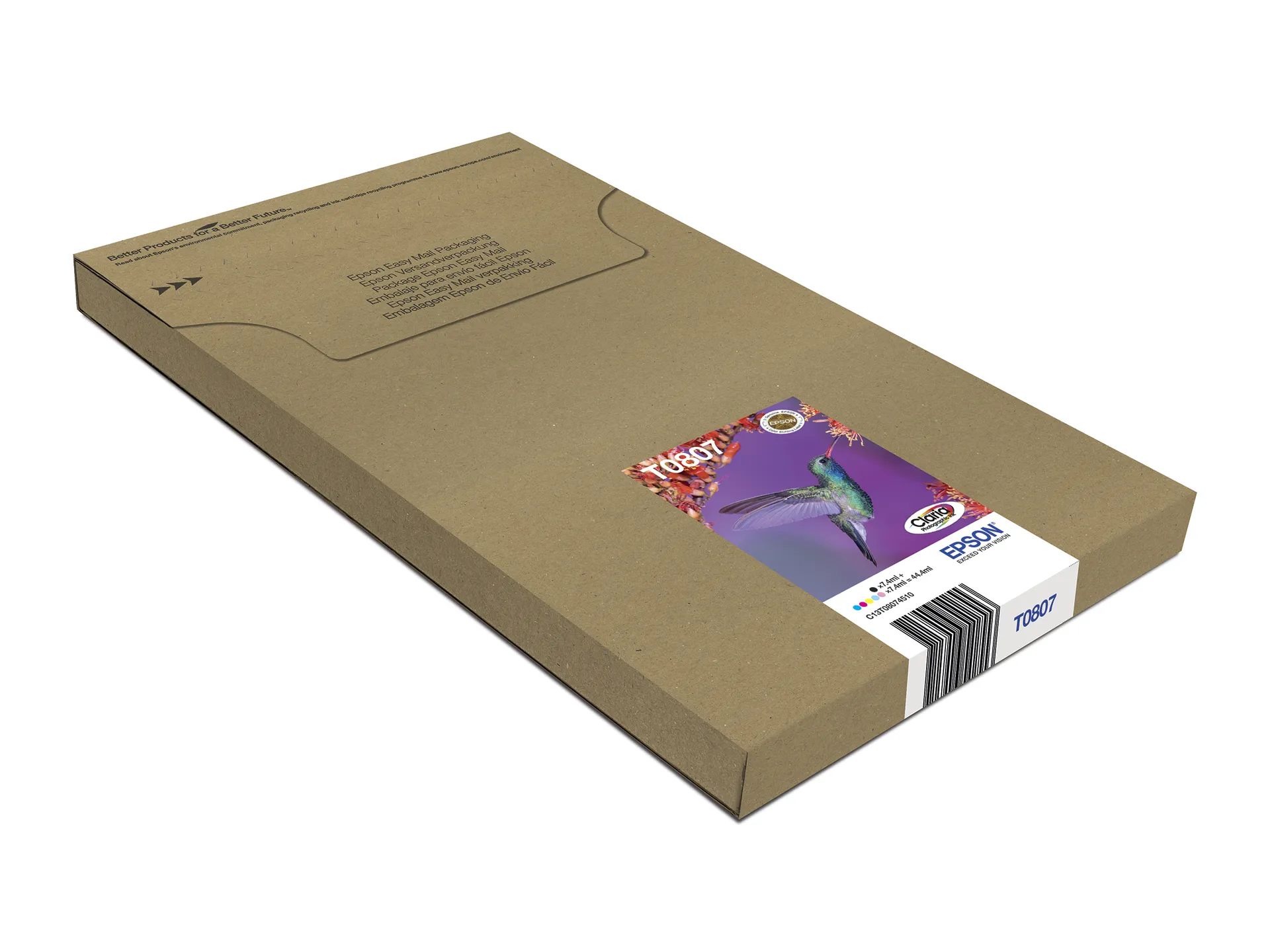 Epson Hummingbird 6-Farb-Multipack T0807 Claria Photographic Ink EasyMail – Bild 4