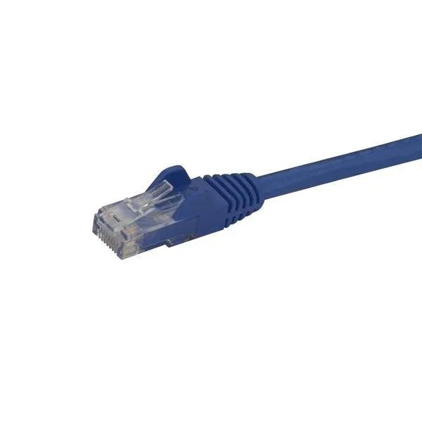 StarTech.com Cat6 Gigabit Patchkabel Snagless mit RJ45 UTP 5m in Blau - Cat 6 Netzwerkkabel – Bild 2