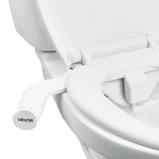 VEVOR Bidetaufsatz für Toilette, nicht elektrischer Bidet-WC-Aufsatz mit ausziehbarer Doppeldüse & einstellbarem Kaltwasserdruck Einlass aus Edelstal ideal für die Gesäß- und Intimwäsche, weiß VEVOR Bidetaufsatz für Toilette, nicht elektrischer Bidet-WC-Aufsatz mit ausziehbarer Doppeldüse & einstellbarem Kaltwasserdruck Einlass aus Edelstal ideal für die Gesäß- und Intimwäsche, weiß