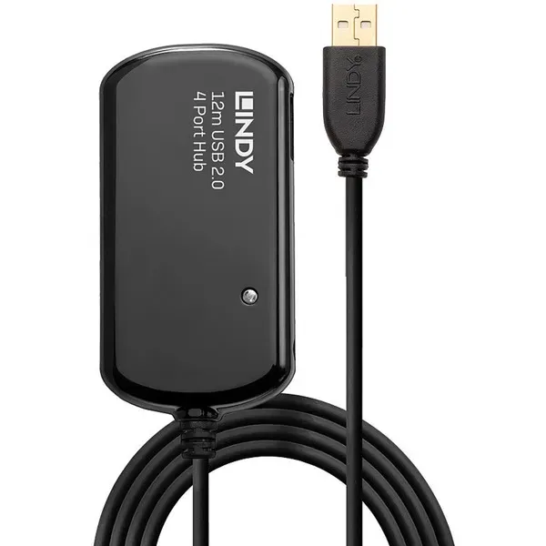 Lindy 42783 Schnittstellen-Hub 480 Mbit/s Schwarz – Bild 2