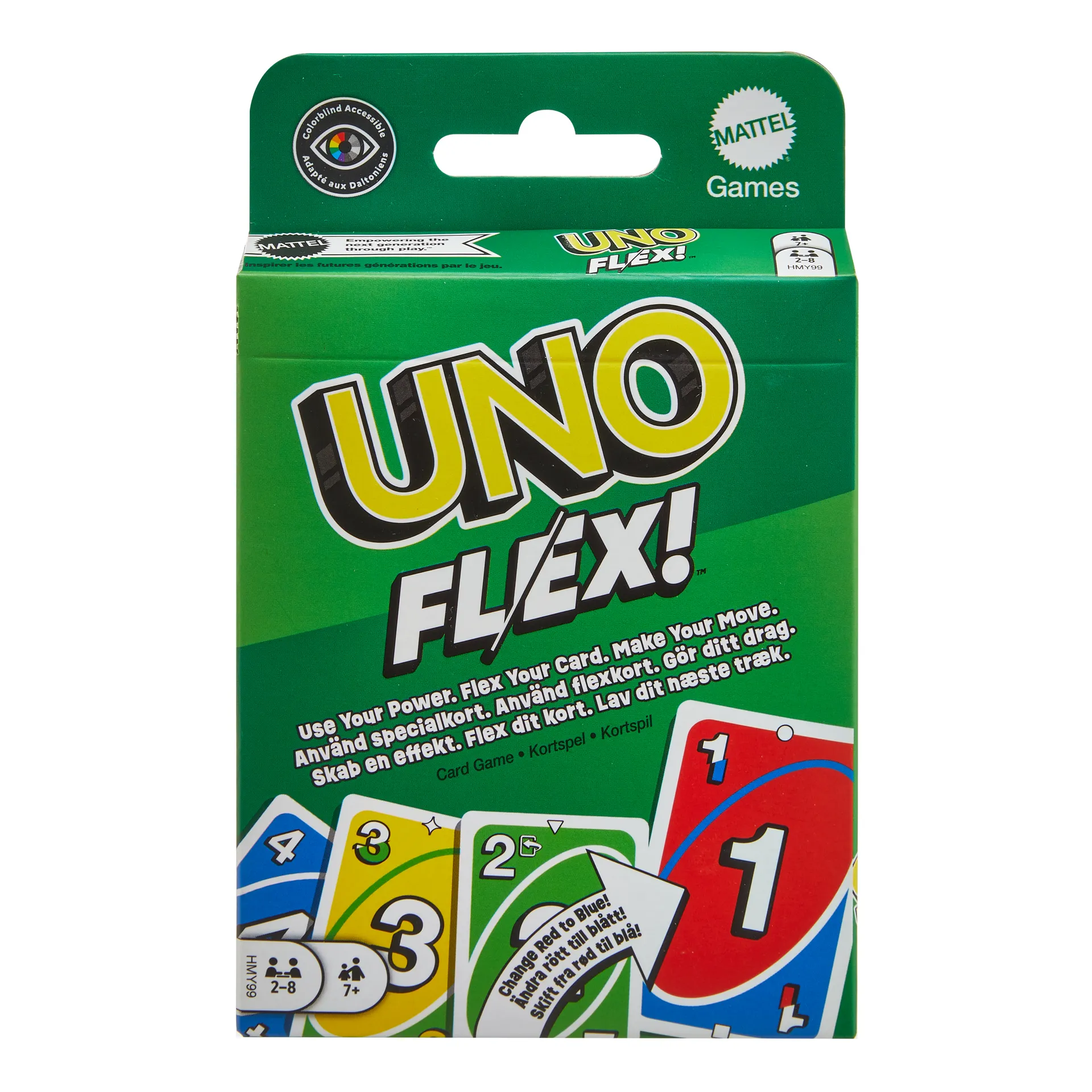 Games Mattel UNO Flex, Kartenspiel, Familienspiel Games Mattel UNO Flex, Kartenspiel, Familienspiel