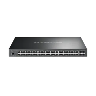 TP-Link Omada SG3452P Netzwerk-Switch Managed L2/L3 Gigabit Ethernet (10/100/1000) Power over Ethernet (PoE) 1U Schwarz TP-Link Omada SG3452P Netzwerk-Switch Managed L2/L3 Gigabit Ethernet (10/100/1000) Power over Ethernet (PoE) 1U Schwarz