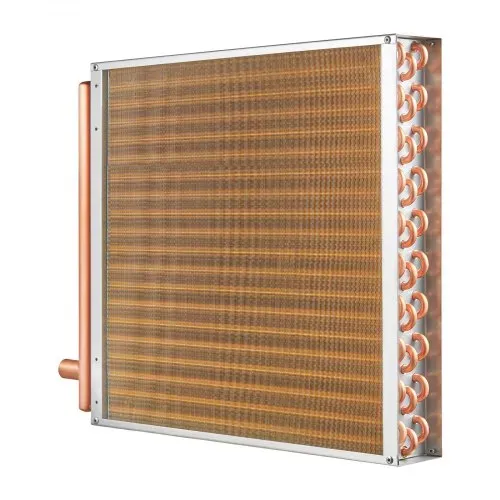 VEVOR Wärmetauscher Wasser-Luft, 50,8 x 50,8 cm mit 3-reihigen 9,53 mm Kupferanschlüssen, 242 Aluminiumlamellen Wärmetauscher für Holzöfen, Heizung und Kühlung im Wohnbereich und Warmluftheizung – Bild 10